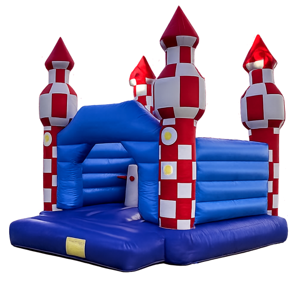 château gonflable fusée