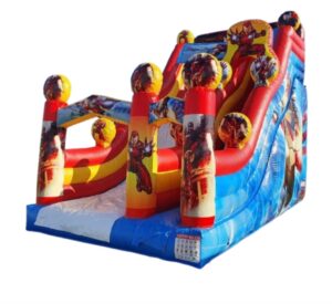 chateau gonflable iron man