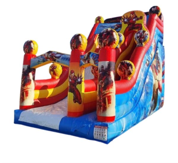 chateau gonflable iron man